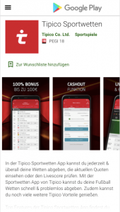 Tipico for android instal